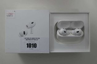 +VAT Apple AirPods Pro (2nd generation) with charging case in box, no cable (MQD83ZM/A)