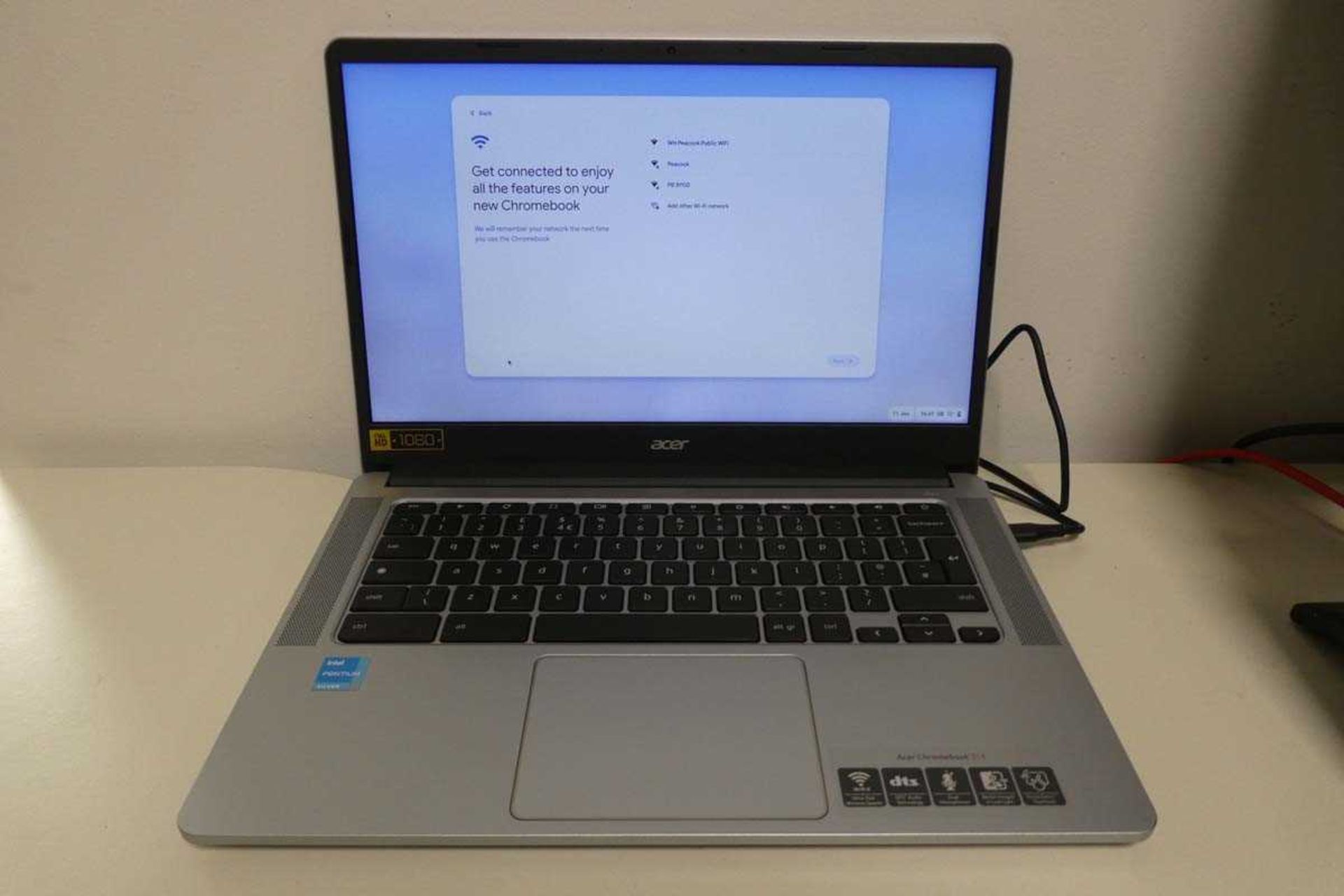 +VAT Boxed Acer Chromebook 314 with Intel Pentium Silver N6000 processor, 14" display, Intel UHD