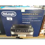 +VAT Boxed Delonghi Magnifica Evo coffee machine