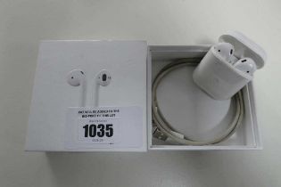 +VAT Apple AirPods with charging case and cable in box (MV7N2ZM/A)