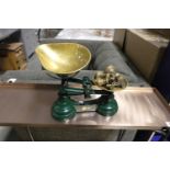 Set of Librasco weighing scales and weights