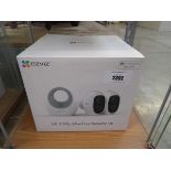 +VAT Boxed EZVIZ HD 1080B wire free 2 camera security kit (Grade A stock)