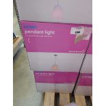 +VAT 2 boxed Anser hanging pendant lights (Graded A stock)