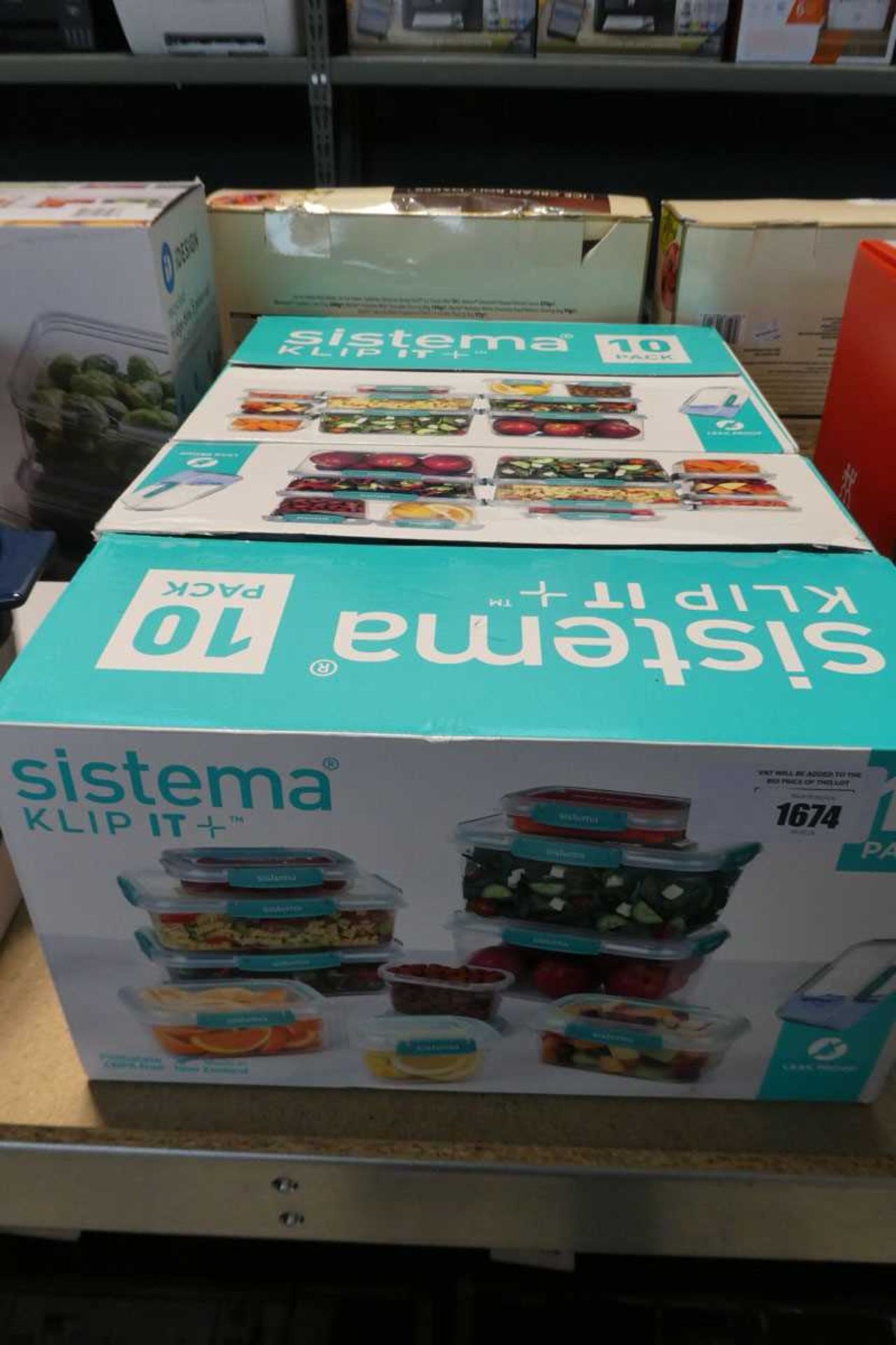 +VAT 2 Sistema Clip It storage container sets