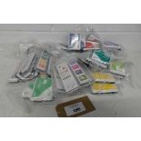 +VAT Bag containing various coloured hero arts ink pads