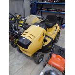 AL-KO T750 compact ride on petrol lawnmower with rear collection grass box