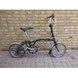 Brompton folding commuters cycle