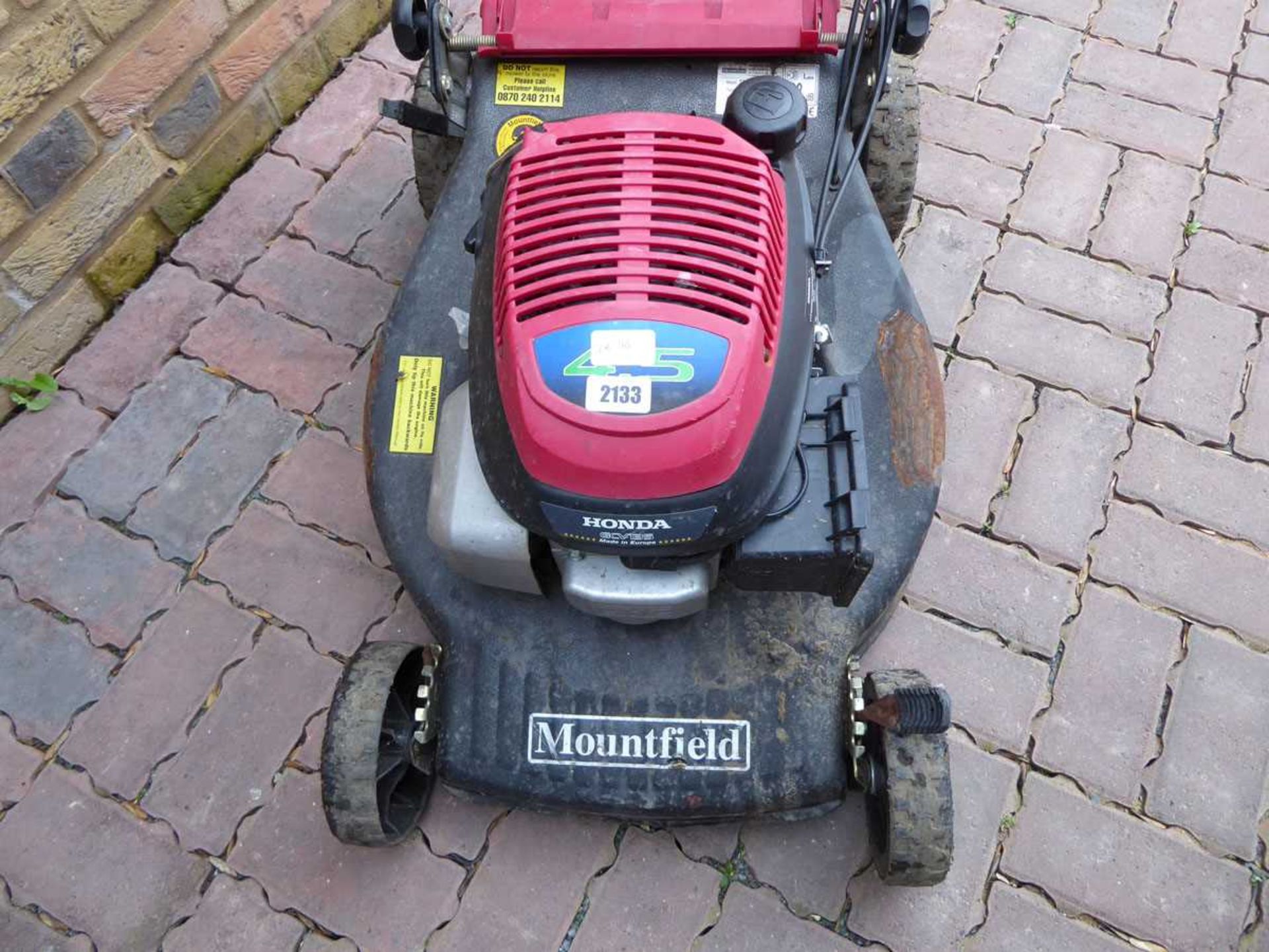 Mountfield Honda GCV135 self propelled petrol lawnmower - Image 2 of 2