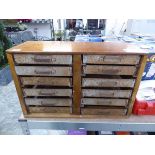 Vintage 12 drawer tool chest