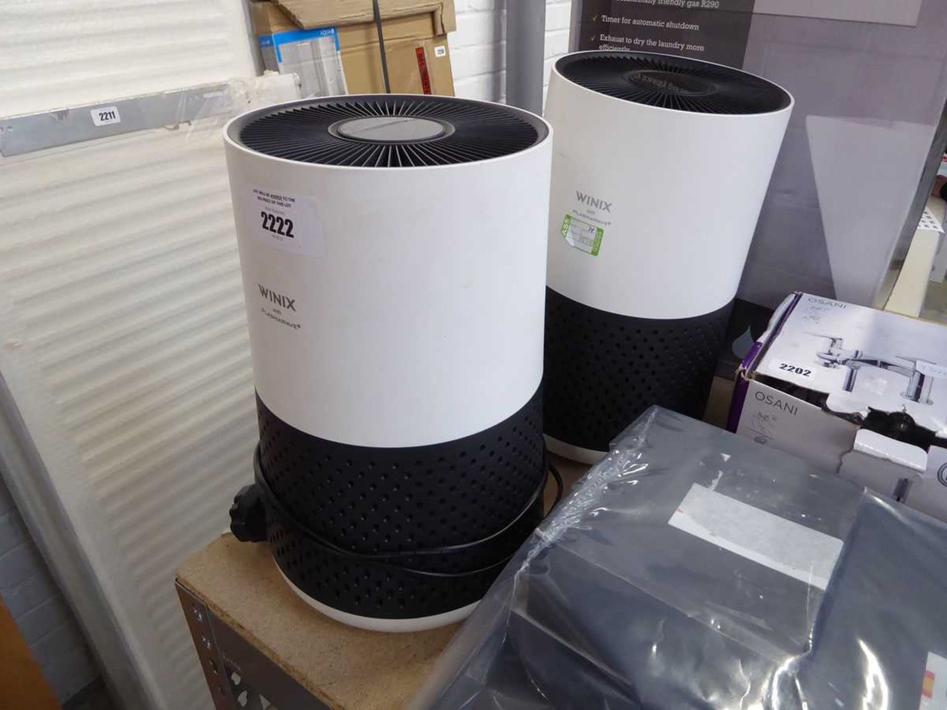 +VAT 2 Winix Plasmawave air purifiers