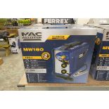 +VAT Mac Allister MW160 portable inverter welding machine(Grade A stock), boxed