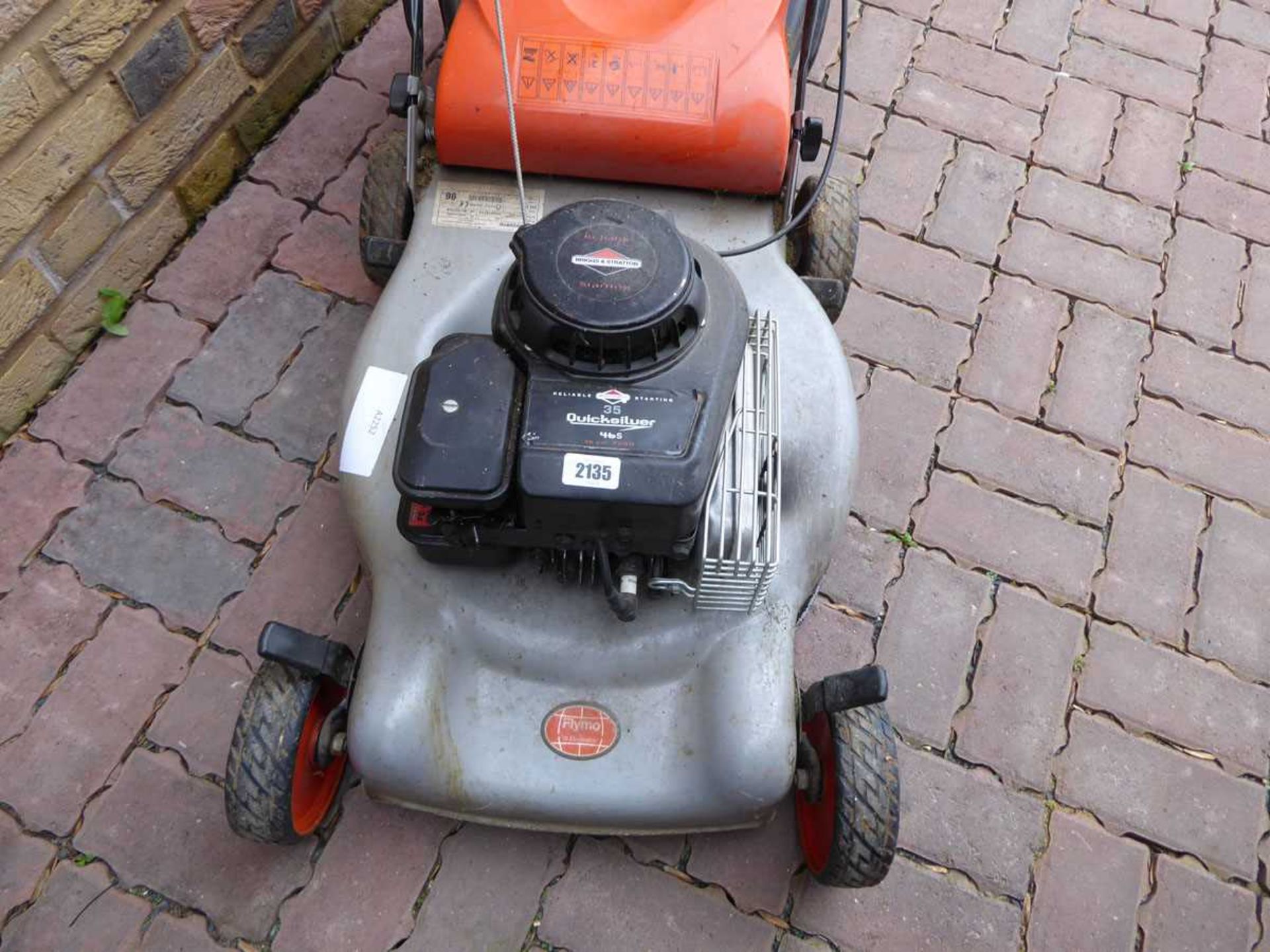 Flymo hand propelled petrol lawnmower - Image 2 of 2