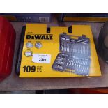 +VAT Cased DeWalt 109 piece drill bit set