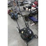 Poulan hand propelled petrol lawnmower