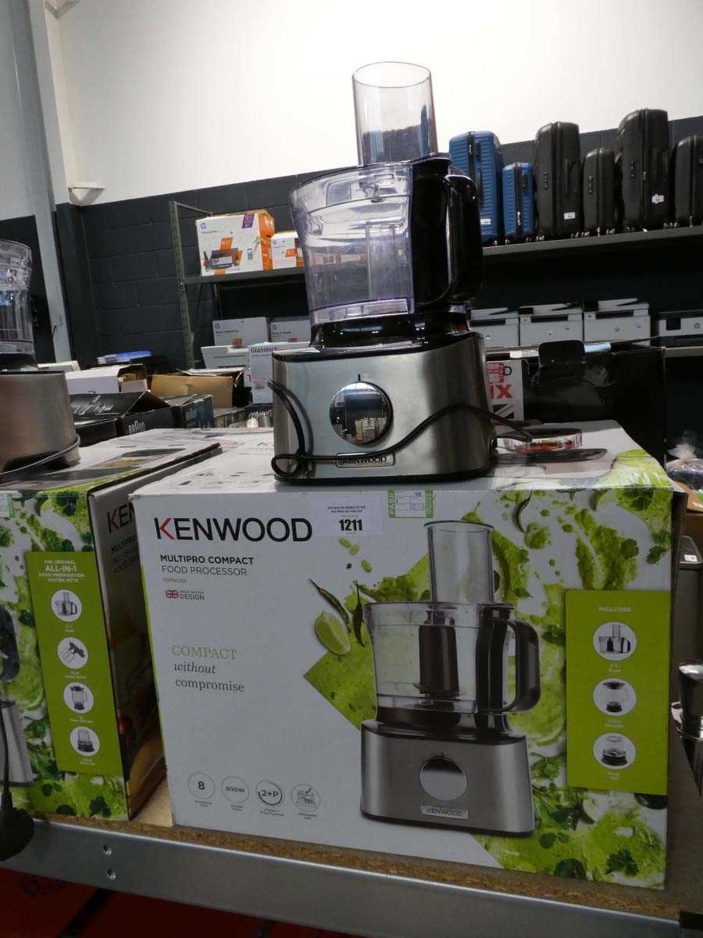 +VAT Kenwood Multi Pro Compact all in 1 food processor