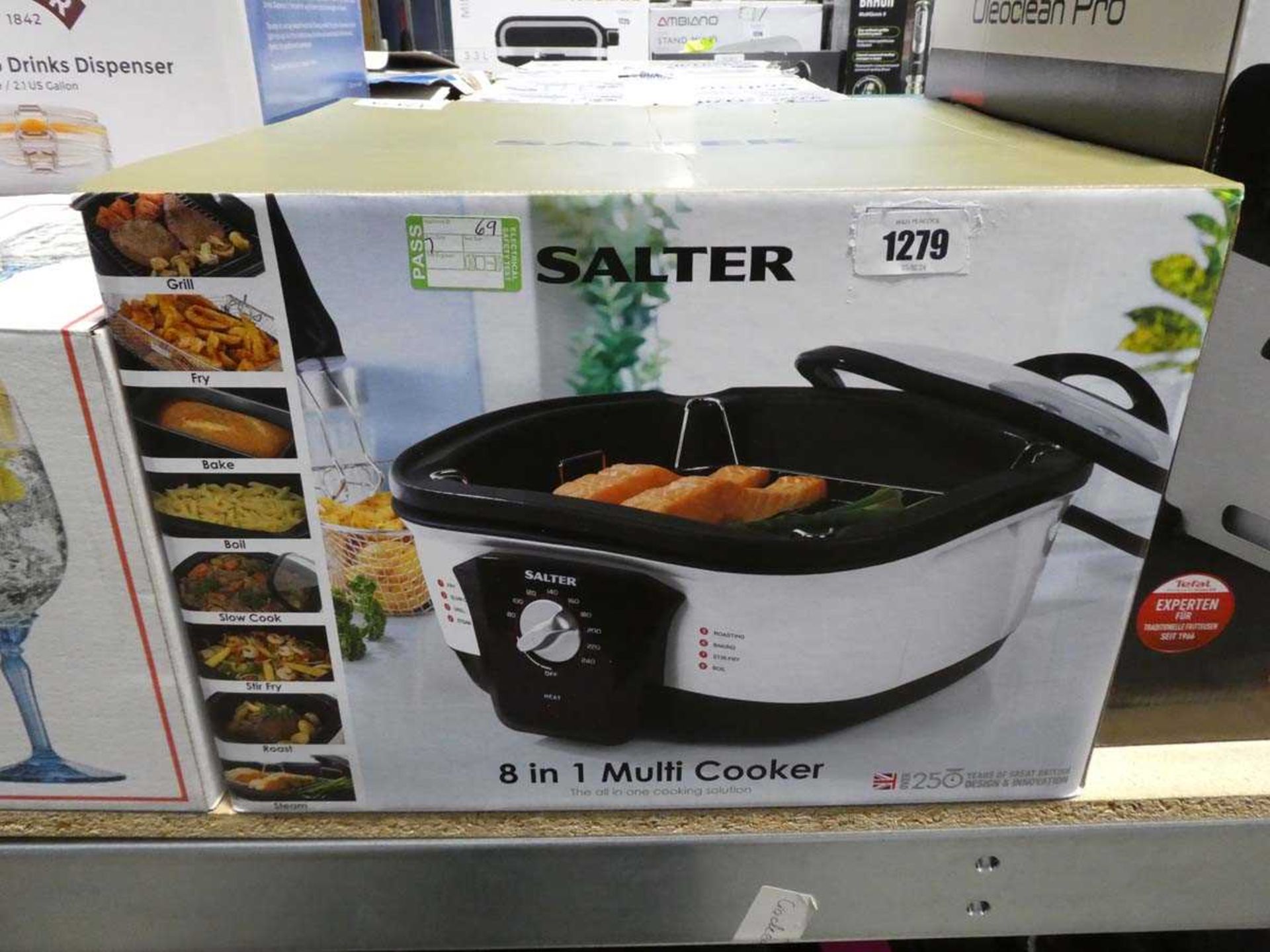 Salter 8 in 1 multi cooker