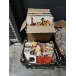 Quantity of various vinyl albums and singles