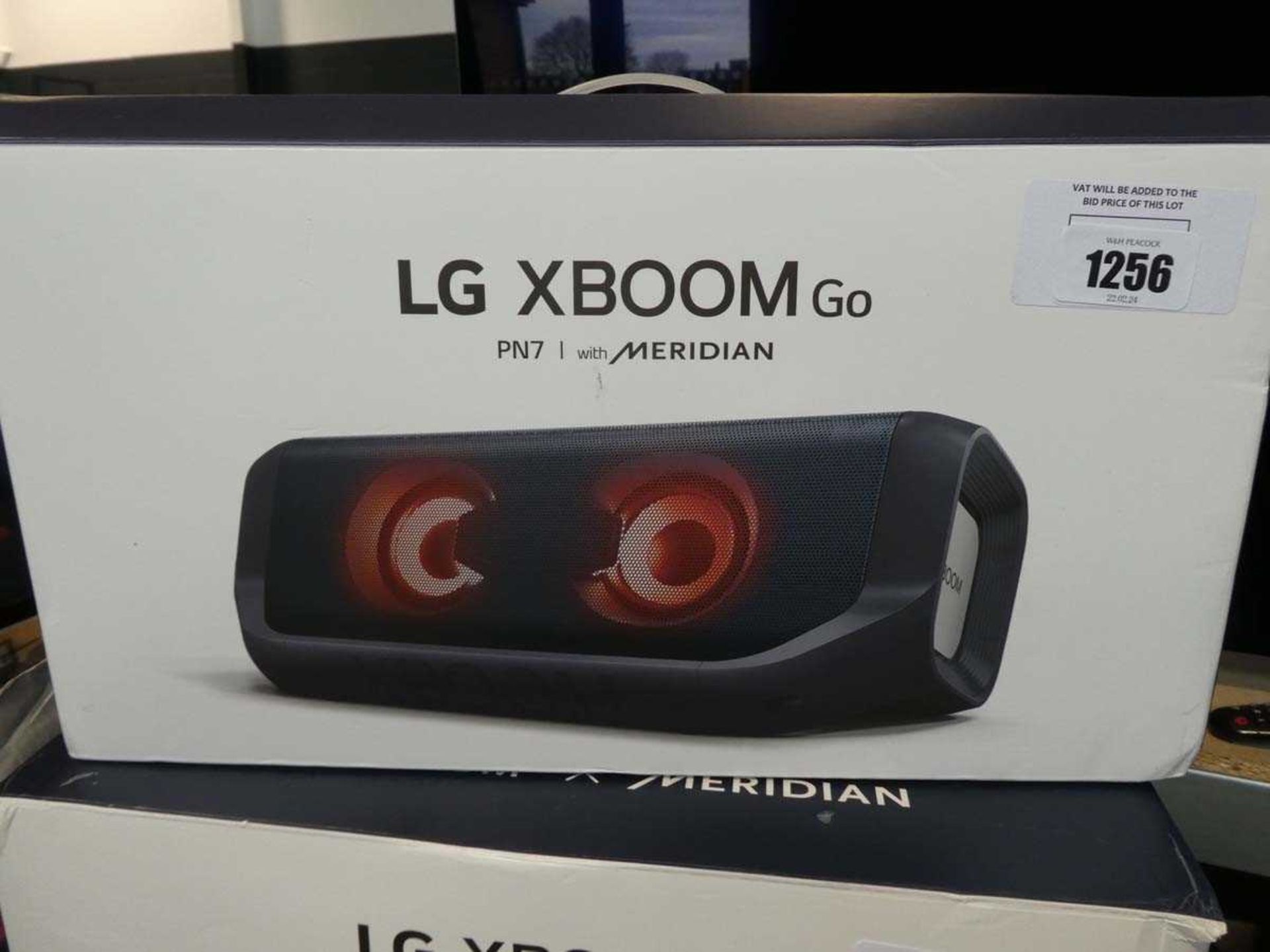 +VAT Boxed LG XBoom Go PN7 Bluetooth speaker