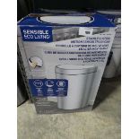 +VAT Sensible Eco Living stainless steel motion sensor bin - boxed