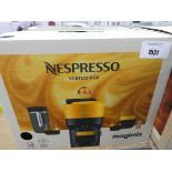 +VAT Nespresso Virtuo coffee machine with various coffee pods