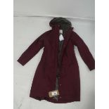 +VAT Sea Salt Cornwall rain tide cycle coat size 10