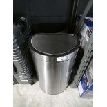 +VAT 2 unboxed Sensible Eco Living stainless steel motion sensor bin