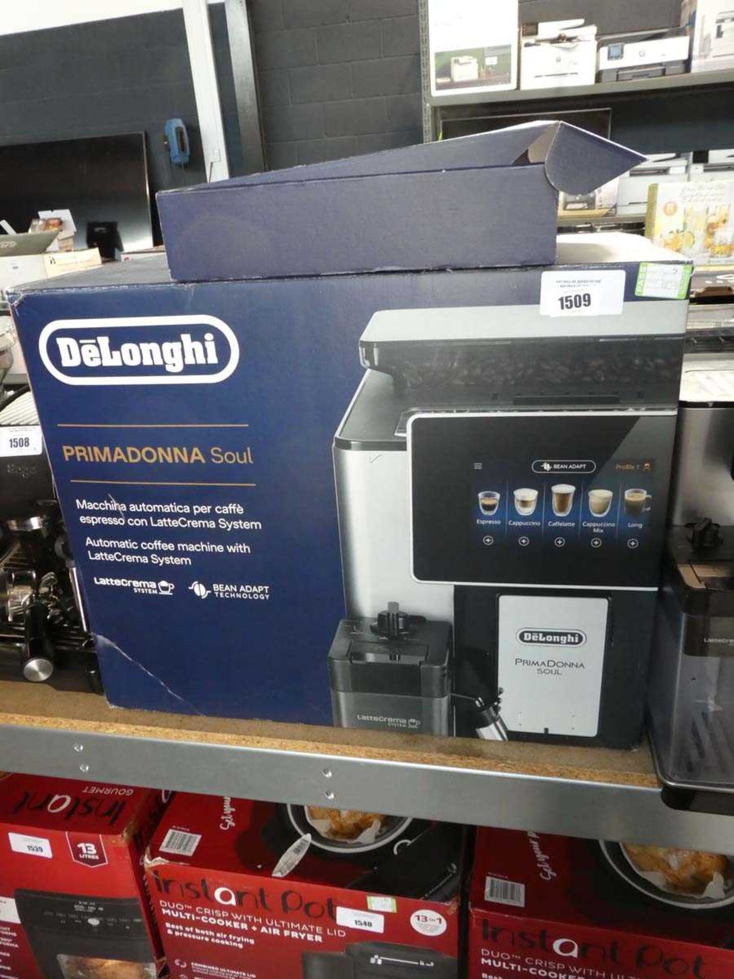 +VAT DeLonghi Primadonna Soul coffee machine