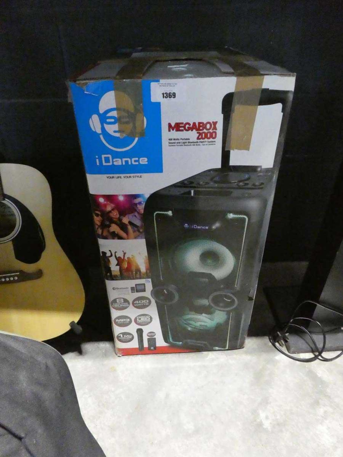 +VAT iDance Megabox 2000 party bluetooth speaker