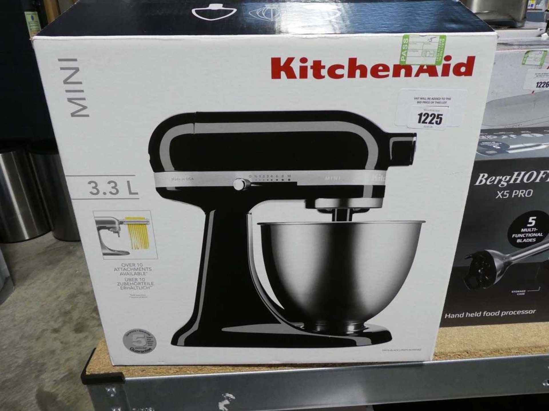 +VAT KitchenAid mini kitchen mixer - 3.3L