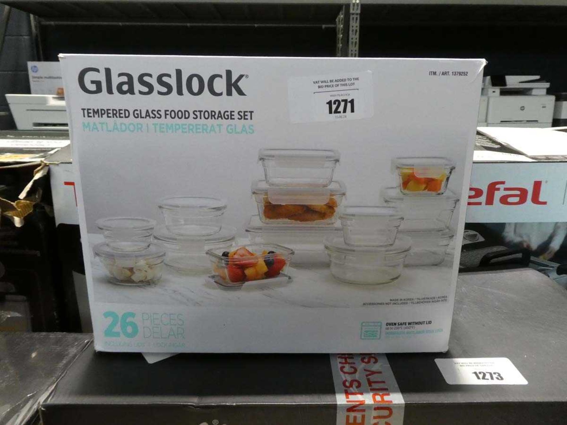 +VAT GlassLock food storage set - Image 2 of 2