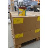 +VAT 2 boxes containing 6 rolls each of Flexovit Pro Abrasive 150mm x 25m rolls of sandpaper (180