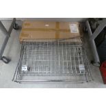 Small qty of metal racking