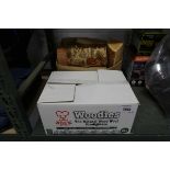 +VAT 2 KG box of woodies natural wood fire lighters together with a box of kindling