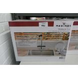 +VAT Boxed Reginox Tribezi ch 3 in 1 boiling water kitchen tap