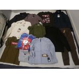 +VAT Selection of clothing to include Oodie, Ralph Lauren, Hoodrich, etc