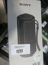 +VAT Sony Portable Bluetooth Speaker boxed - model XE200