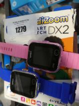 +VAT 2 KidiZoom DX2 smart watches