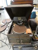 HMV Model number 109 oak based gramophone