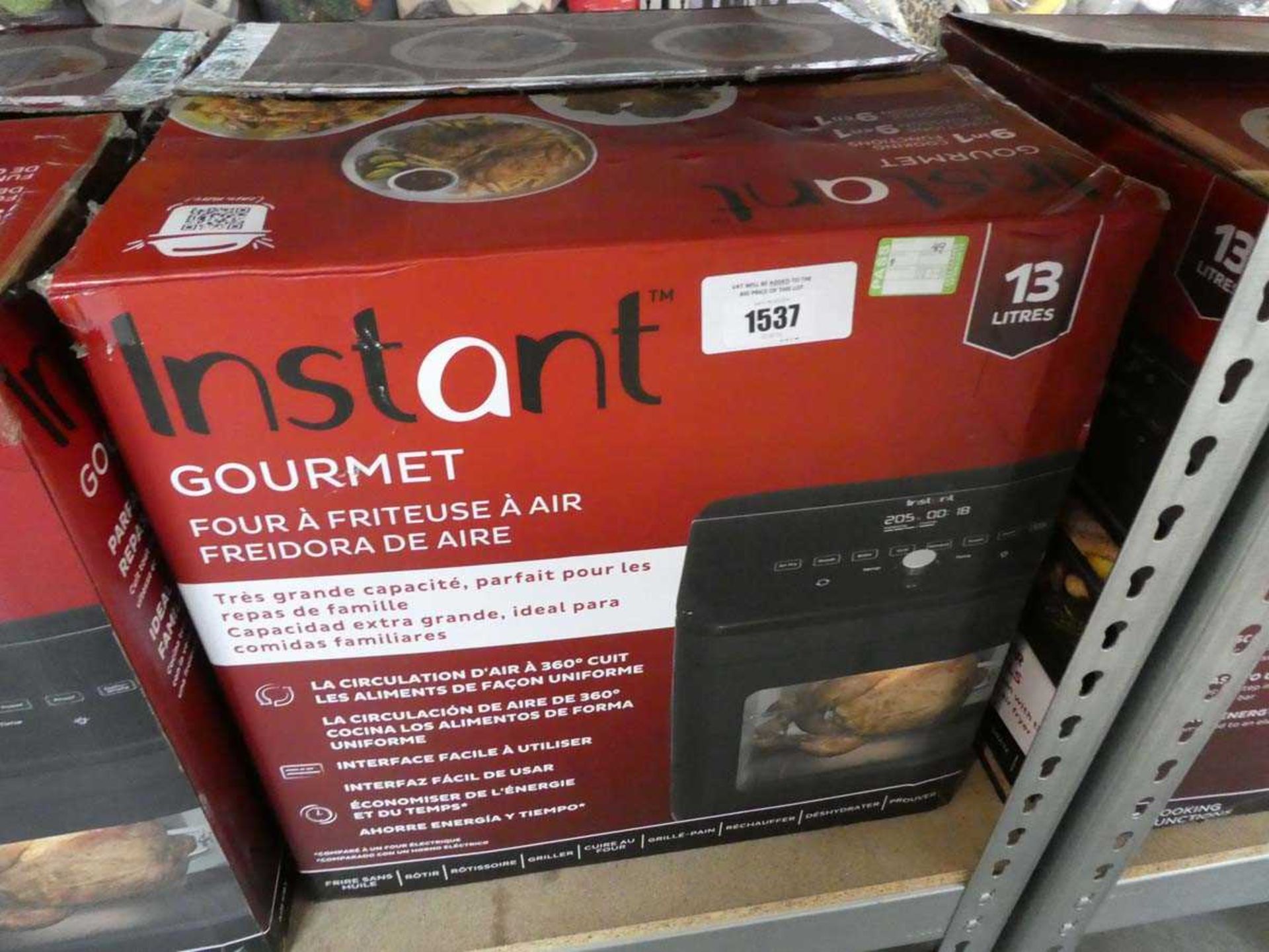 +VAT Instant Gourmet air fryer oven