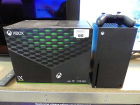 +VAT Xbox Series X 1TB gaming console with 1 controller