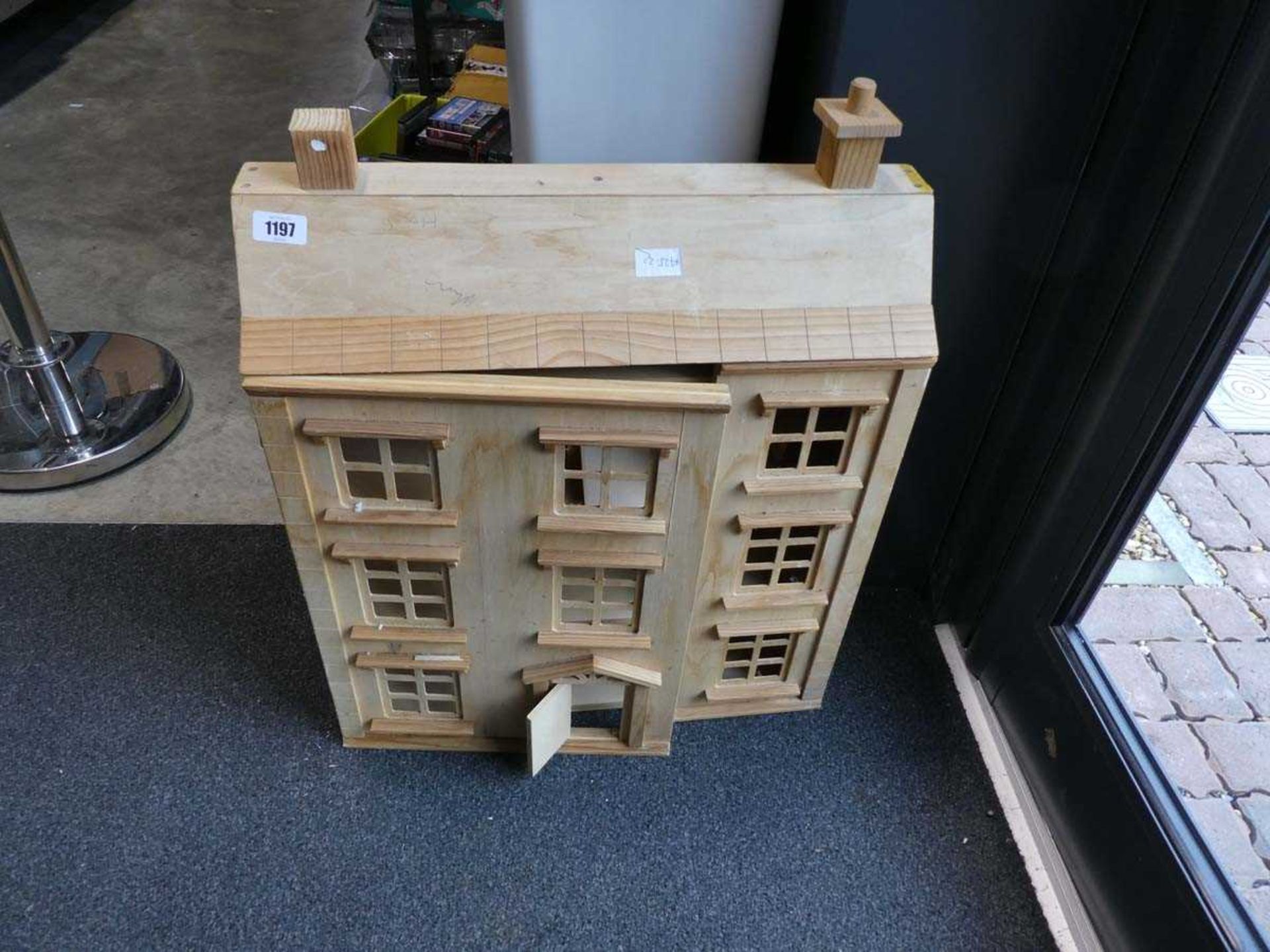 Wooden dolls house