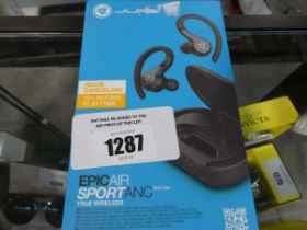 +VAT Pair of Jlab Epic Air Sport earbuds - boxed