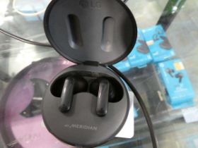 +VAT LG Tone 3 earbuds with charging cable - unboxed