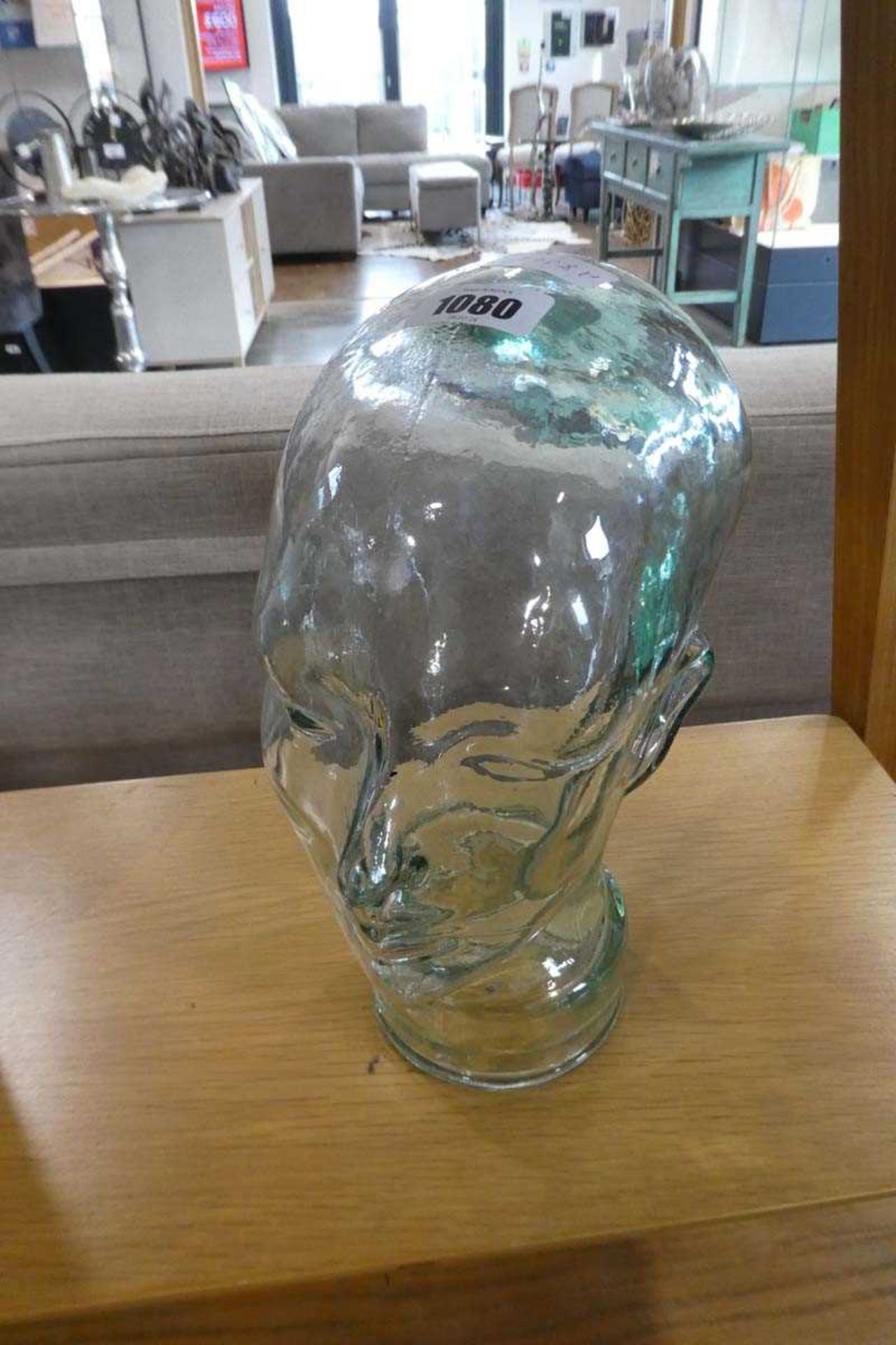 Glass bust