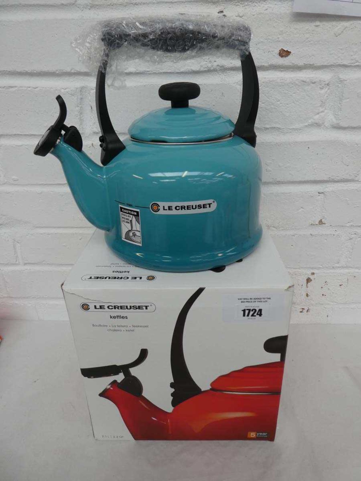 +VAT Le Creuset kettle in teal