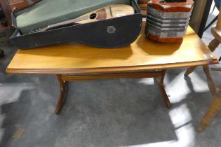 Teak coffee table