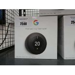 +VAT Google Nest learning thermostat (black model)