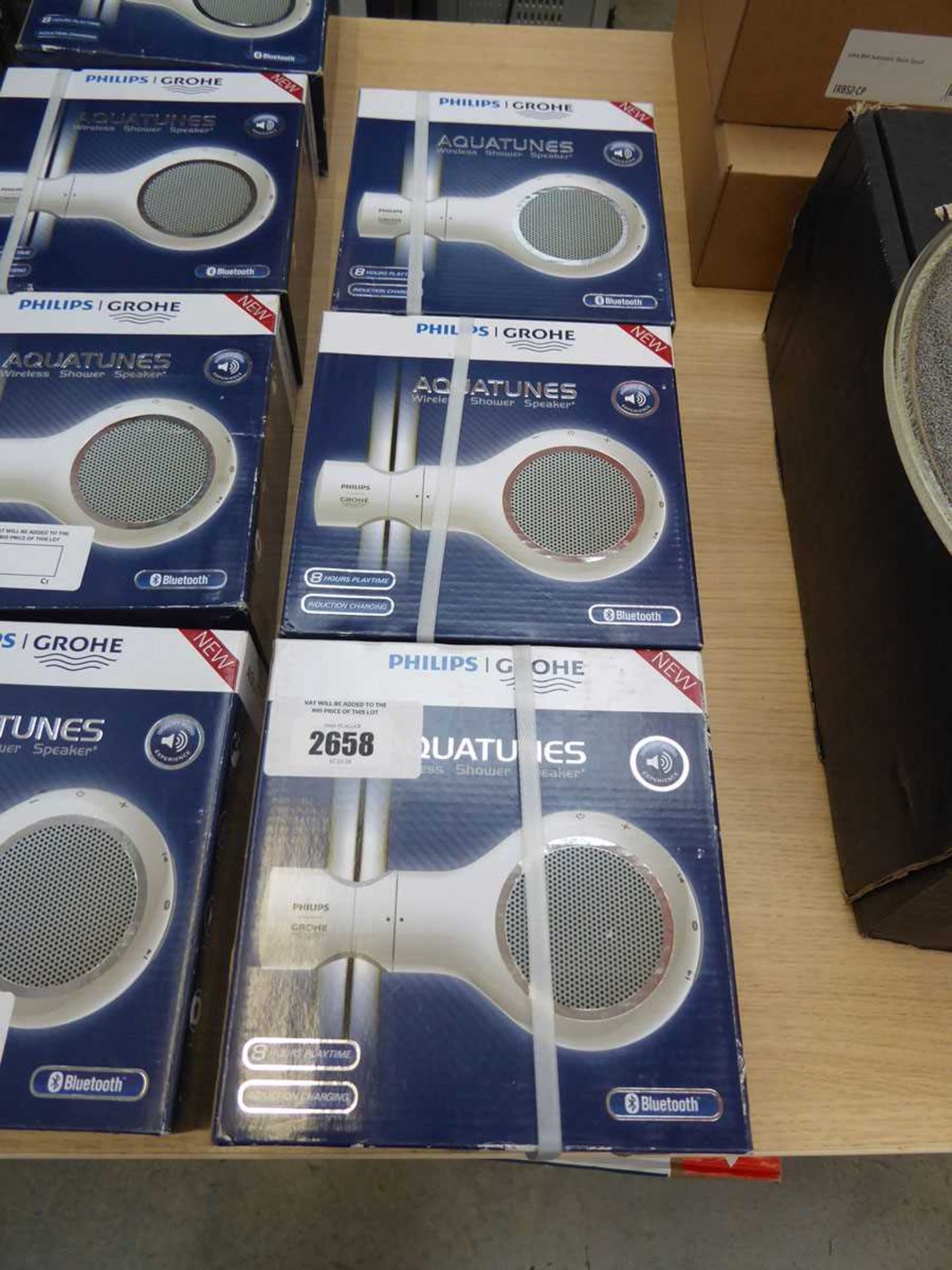 +VAT 3 Grohe Philips bluetooth wireless shower speakers