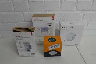 +VAT Honeywell Home TM2 7 day 2 channel digital timer with Honeywell Home Evohome wireless