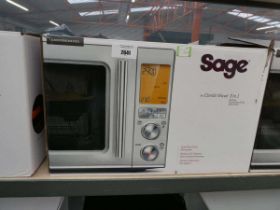 +VAT Boxed Sage the Combi Wave 3 in 1 air fryer, convection oven and microwave in black stainless